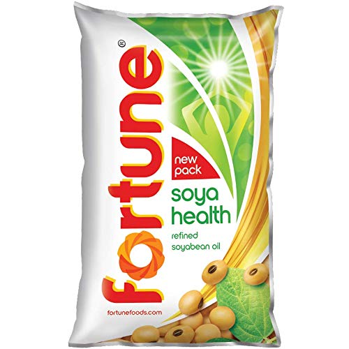 Fortune Soyabean Refined Oil 1Ltr |  Pouch